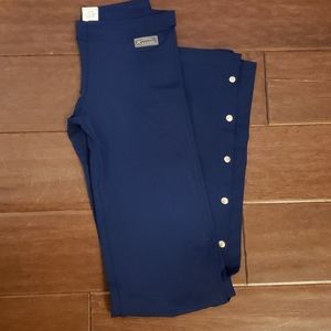 Kassis Yoga Pants with Snaps.